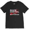 limited edition gun control V-Neck Tee