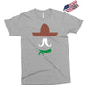 ladies sombrero  funny retro mexico mustache designer Exclusive T-shirt