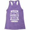 My Grandma Totally Most Favorite History Forever Racerback Tank