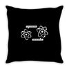 lost electron Throw Pillow
