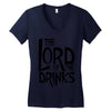 lord of the drinks Women's V-Neck T-Shirt