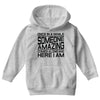 once in a while someone amazing comes along Youth Hoodie