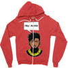 hey auntie killmonger Zipper Hoodie