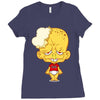 popelbob popcornkopf Ladies Fitted T-Shirt