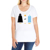 father, son, holy spirit Ladies Curvy T-Shirt