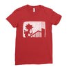 murder in the shadows Ladies Fitted T-Shirt
