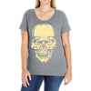 dead halloween head Ladies Curvy T-Shirt