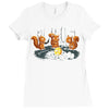 saved for winter Ladies Fitted T-Shirt