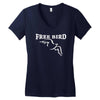 lynyrd skynard free bird ronnie van zant Women's V-Neck T-Shirt