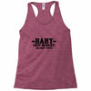baby not midget do not toss Racerback Tank