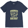 old enough young enough V-Neck Tee