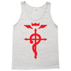 fma full metal alchemist cross inspired ladies Tank Top