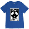 save the vinyl V-Neck Tee