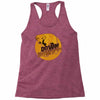 down rowdy the dog Racerback Tank