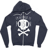 allergic to poison Zipper Hoodie
