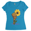 green thumb Women's Triblend Scoop T-shirt