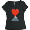 i lava you Women's Triblend Scoop T-shirt