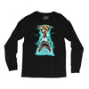 pizza shark graphic Long Sleeve Shirts