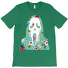 scream floral T-Shirt