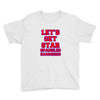 star spangled hammered Youth Tee