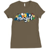 thunder and lightning Ladies Fitted T-Shirt