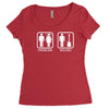 problem solved guitar Women's Triblend Scoop T-shirt
