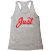Just Play The Game Racerback Tank