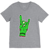 zombie metal V-Neck Tee