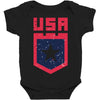 land of the free Baby Bodysuit