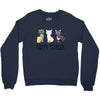 happy meowr Crewneck Sweatshirt