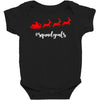 squadgoals santa Baby Bodysuit
