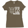 v8 global warming funny environment top gear clarkson cars rev Ladies Fitted T-Shirt