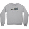 evolution of espionage Crewneck Sweatshirt