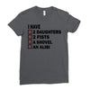 i have 2 daughter Ladies Fitted T-Shirt