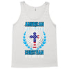 American by Birth Christian By the Grace of God Tank Top