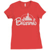 bridesmaid disney castle Ladies Fitted T-Shirt
