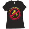 non flammable challenge accepted Ladies Fitted T-Shirt