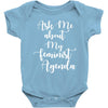 Women, love, Rights, Feminism, Feminist, Female, Funny, Woman, Girl Po Baby Bodysuit