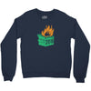 2016 dumpster fire Crewneck Sweatshirt