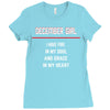 December Girl Ladies Fitted T-Shirt