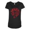 devil night Maternity Scoop Neck T-shirt