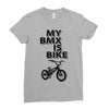 my bmx İs bike Ladies Fitted T-Shirt