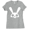 skull bunny Ladies Fitted T-Shirt