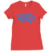 paradise garage sign Ladies Fitted T-Shirt