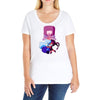 made of love Ladies Curvy T-Shirt