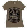 If Things Better 1990 Age Approach Magnificent Ladies Fitted T-Shirt