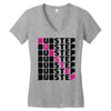 dubstep Women's V-Neck T-Shirt
