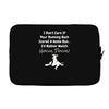 i'm tired of football! Laptop sleeve