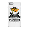 I Am Pizza Actually In A Very Commited Relationship iPhone 7 Case