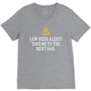 low beer alert V-Neck Tee